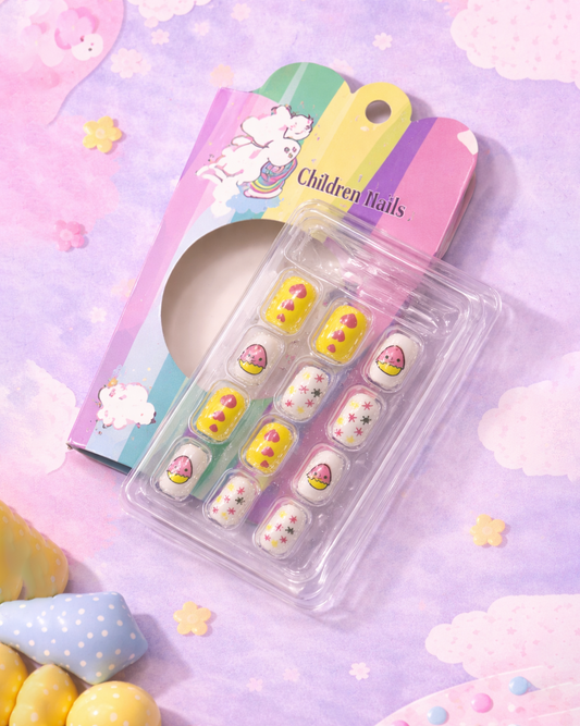 Kids Egg & Star Nail Set