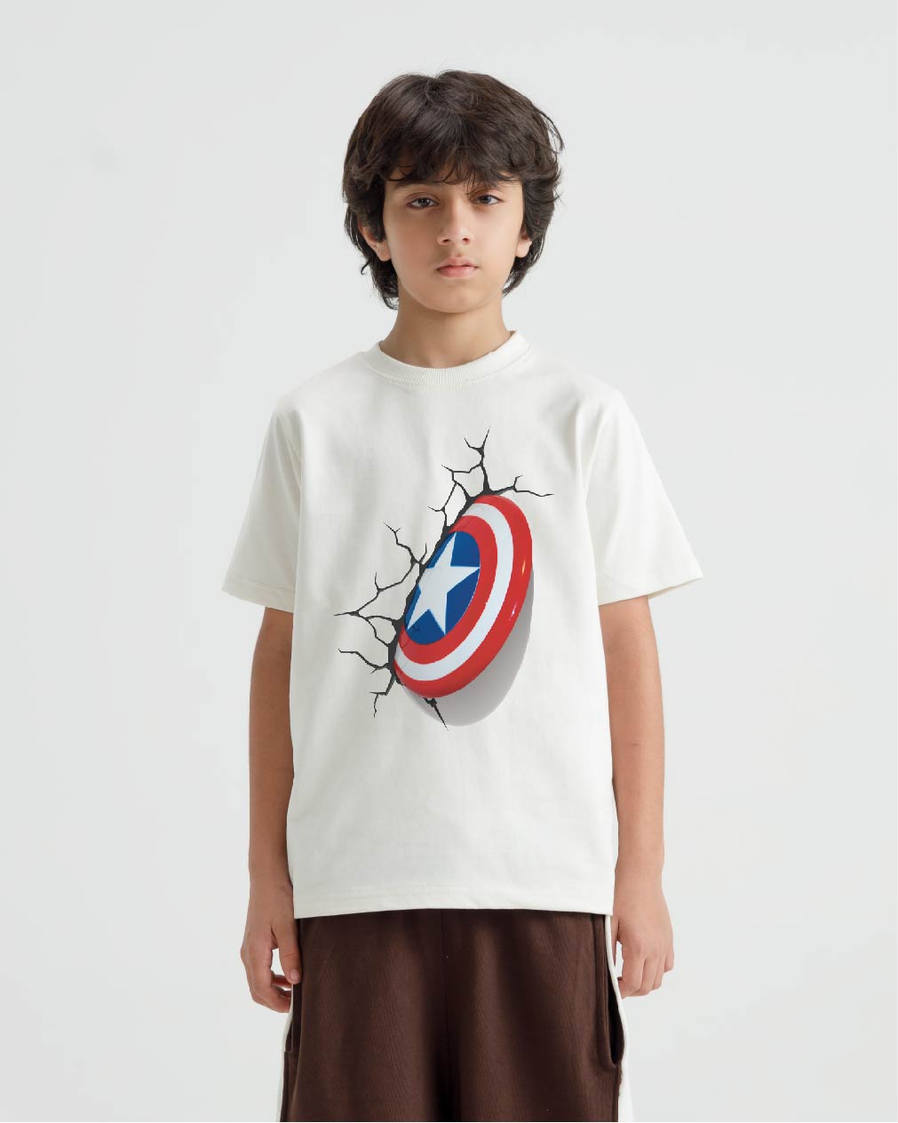 Captain America Shield Graphic T-Shirt
