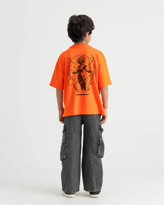 Dragon Ball Z Graphic Oversized T-Shirt