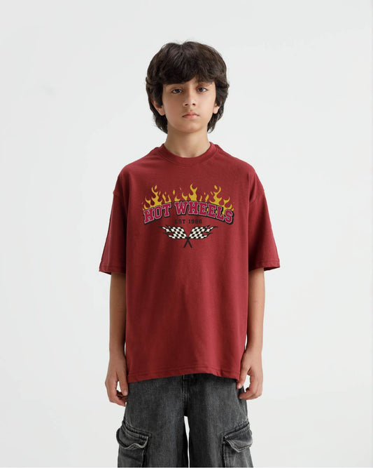 Hotwheels Graphic Oversize T-Shirt