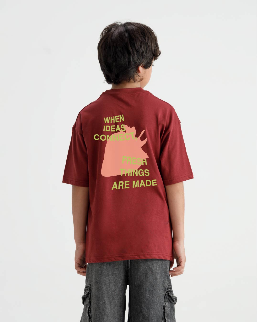 Fresh Ideas Graphic Oversize T-Shirt