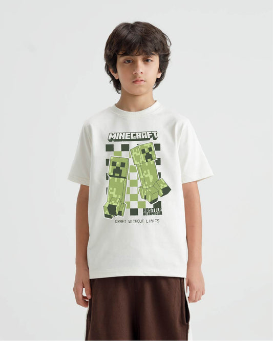 Minecraft Creeper Graphic T-Shirt