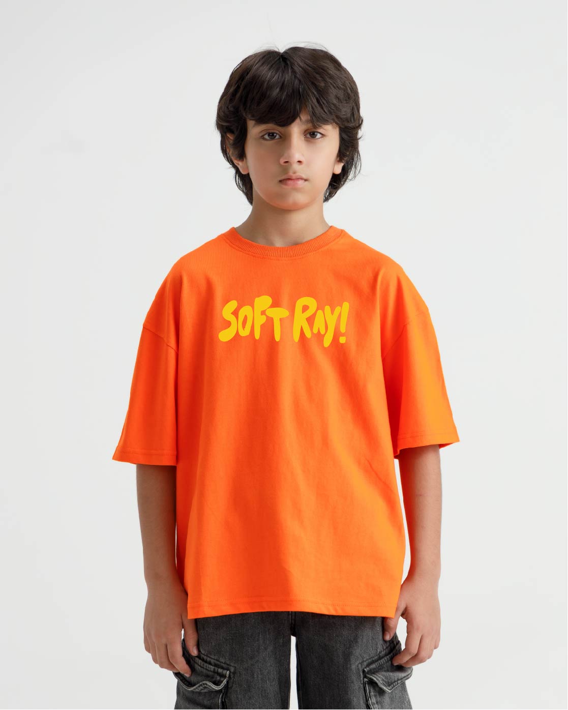 Soft Ray Graphic Oversize T-Shirt