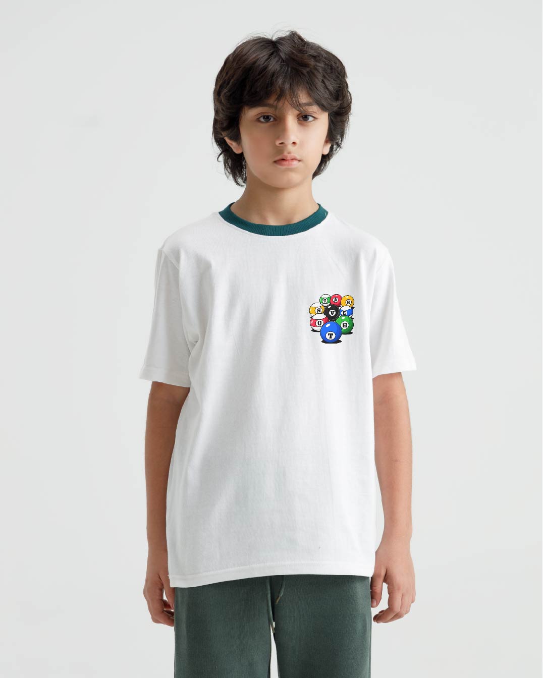 Take The Shot Graphic Ringer T-Shirt
