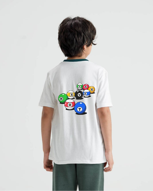 Take The Shot Graphic Ringer T-Shirt
